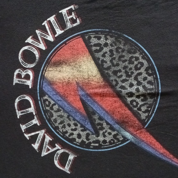 David Bowie  Black  Band T-shirt  - XLARGE  Soft material  - & Lightweight - Picture 8 of 13